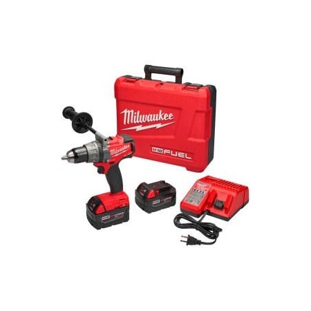 Milwaukee Tool Milwaukee 2803-22 M18 FUEL - 1/2" Drill/Driver Kit w/ 2 XC Batteries 2803-22